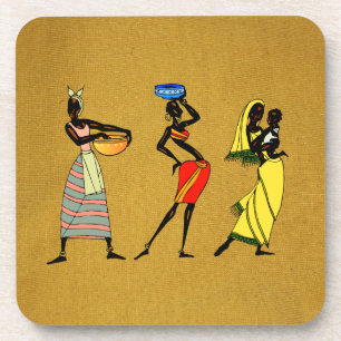 Posavasos Mujeres de la montaña rusa africana