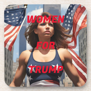 POSAVASOS MUJERES PARA TRUMP