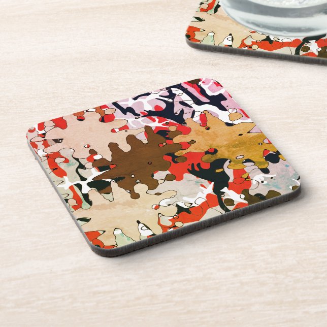 Posavasos Múltiples colores rusos (Lado Izquierdo)