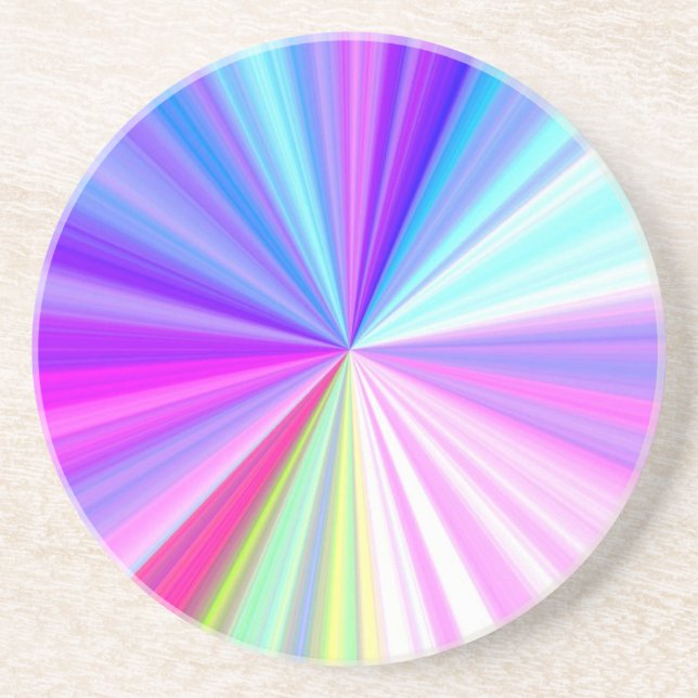 Posavasos Multitud del práctico de costa de las mariposas (Frente)