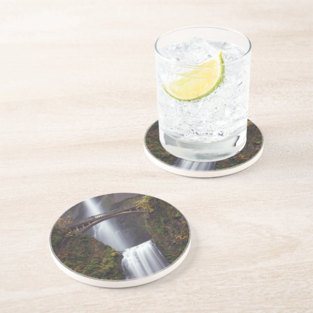 Posavasos Multnomah baja en último otoño (Lado)