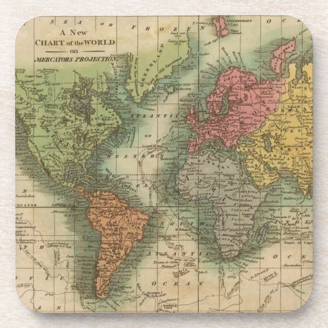 Posavasos Mundo 4 (Frente)