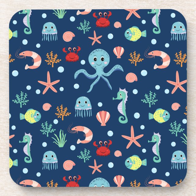 Posavasos Mundo Marino (Frente)