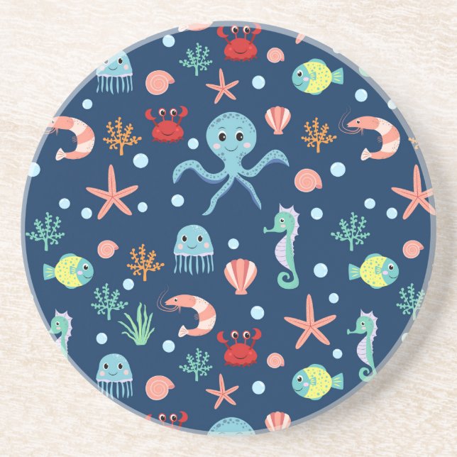 Posavasos Mundo Marino (Frente)