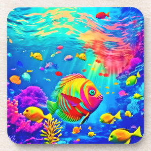 Posavasos Mundo submarino del color