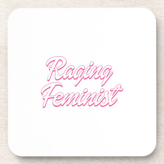 Posavasos Muñeca Feminista Furiosa (Frente)