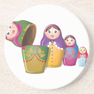 Posavasos Muñecas de nidificación rusas