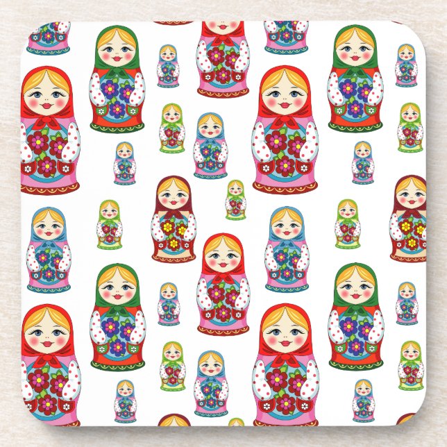 Posavasos muñecas rusas (Frente)