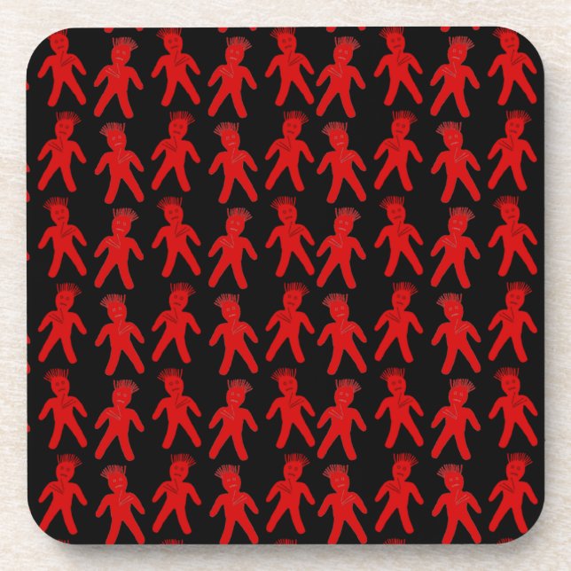Posavasos Muñecas vudú personalizable (Frente)