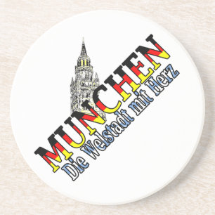 Posavasos Munich Bavaria Alemania Deutchland Munich Bebida