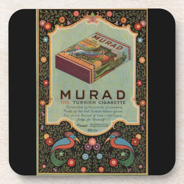 Posavasos Murad Cigarettes (Frente)