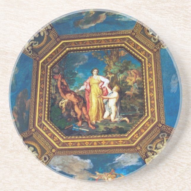 Posavasos Mural en el museo de Vatican (Frente)