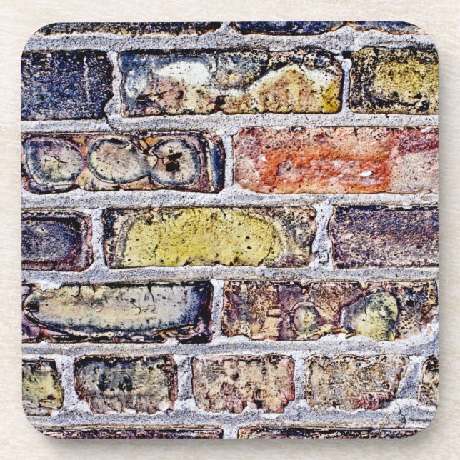 Posavasos Muro de ladrillo (Frente)