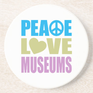 Posavasos Museos del amor de la paz