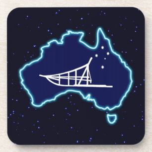 Posavasos Mushing Down Under