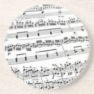 Posavasos Música de hoja