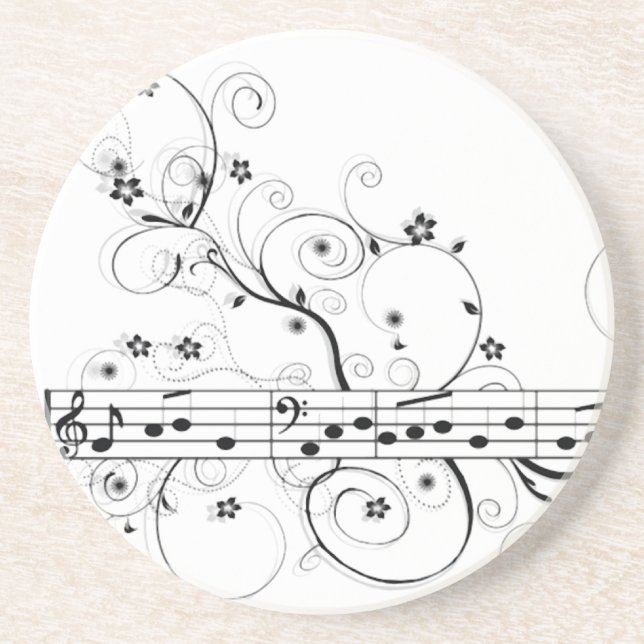Posavasos Música florida (Frente)