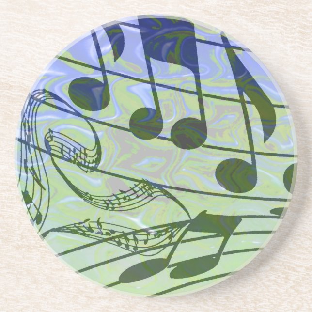POSAVASOS MÚSICA NOTES-COASTER (Frente)