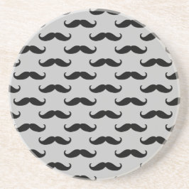 Posavasos Mustaches negros y grises