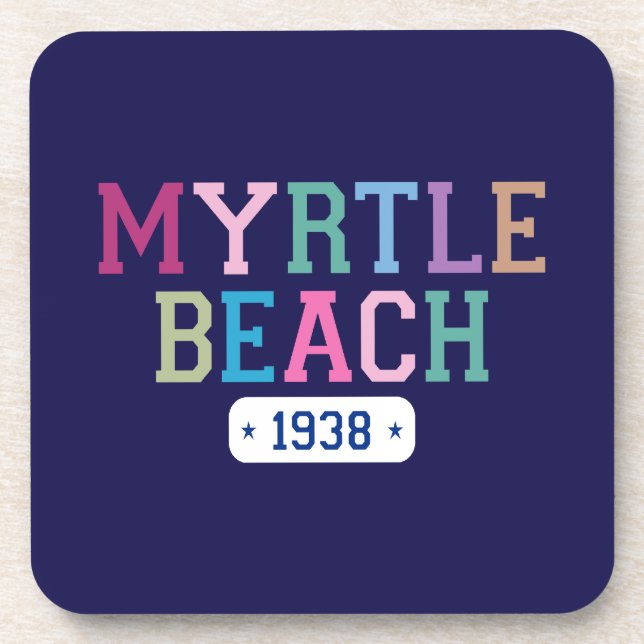 Posavasos Myrtle Beach 1938 (Frente)