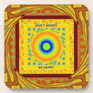 Posavasos Mystic African Eye Wall Art (Muro ocular místico a