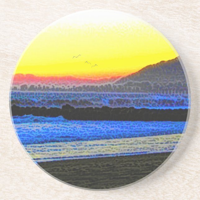 Posavasos Mystic Sunset  (Frente)