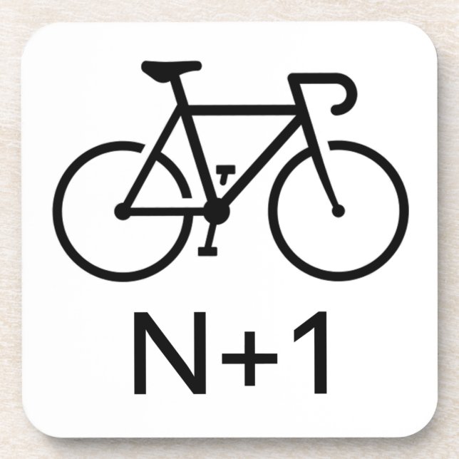 Posavasos N+1 Bicicleta (Frente)