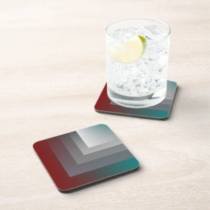 Posavasos N - Borgoña gris verde azulado