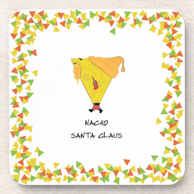 Posavasos Nacho Santa con Chips (Frente)
