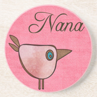 Posavasos nana pink birdie