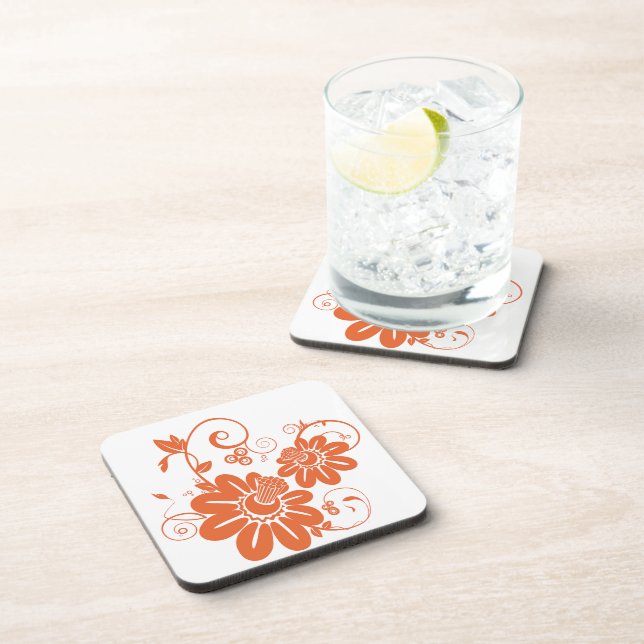 Posavasos Naranja Blossom (Lado Derecho)