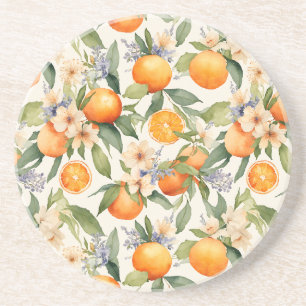 Posavasos Naranja Blossom Coaster