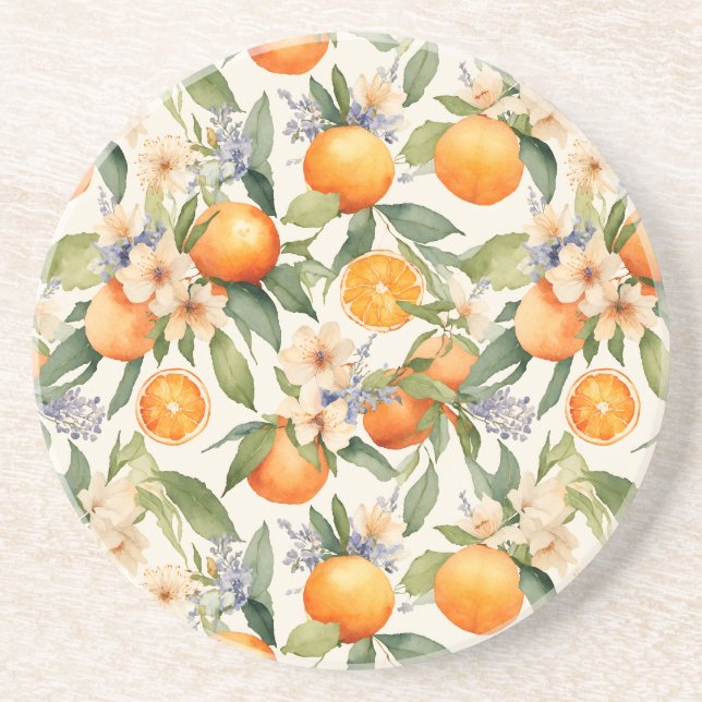 Posavasos Naranja Blossom Coaster (Frente)