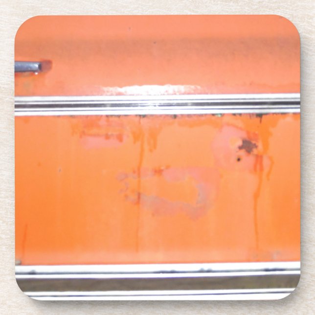 Posavasos Naranja Chevy Truck Door (Frente)