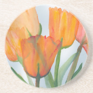 Posavasos Naranja Citrus Tulips