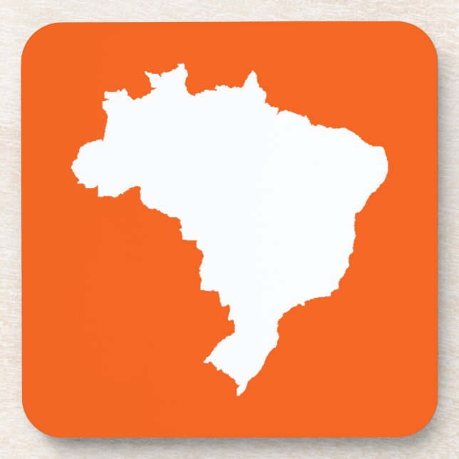 Posavasos Naranja en Brasil en Emporio Moffa (Frente)
