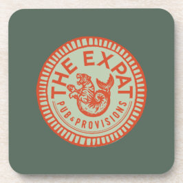 Posavasos Naranja vintage de Expat