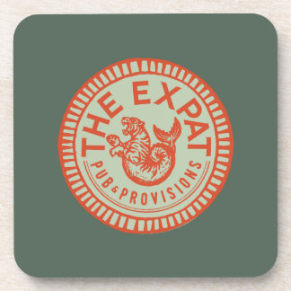 Posavasos Naranja vintage de Expat