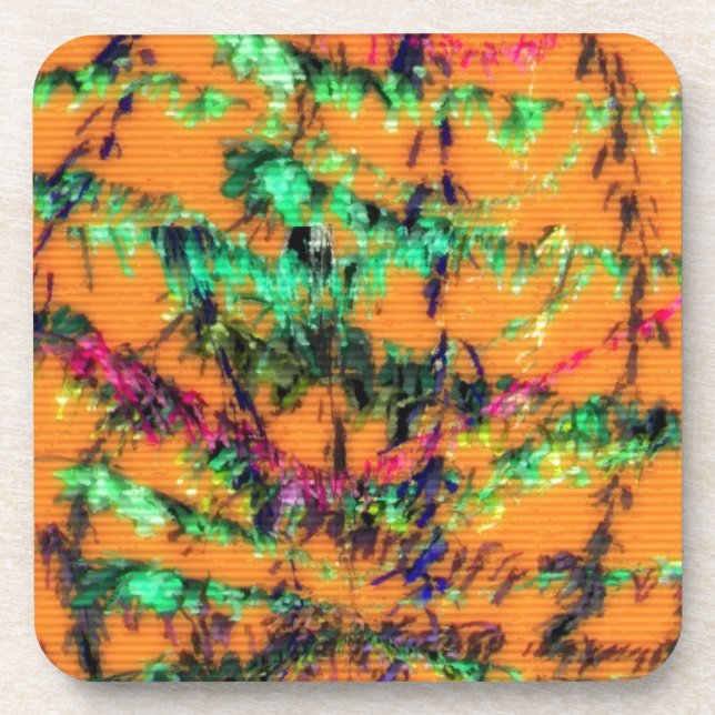 Posavasos Naranja You Glad (Frente)