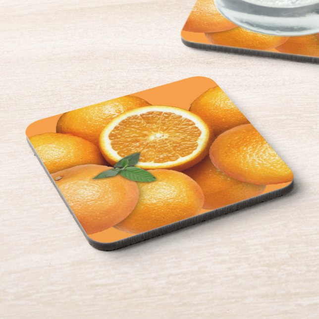 Posavasos Naranjas 🍊 (Lado Izquierdo)