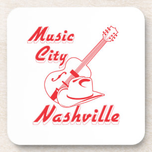 Posavasos Nashville. Ciudad de la música