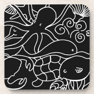 Posavasos Natación nocturna