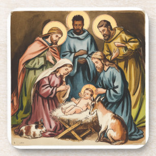 Posavasos Natividad nacimiento de Jesús