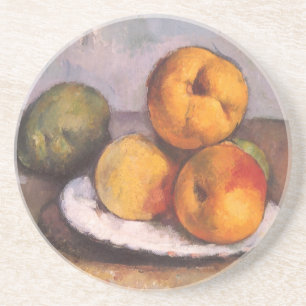 Posavasos Naturaleza Muerta con Membrillos, Manzanas, Peras