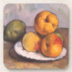 Posavasos Naturaleza Muerta con Membrillos, Manzanas y Peras