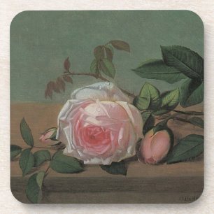 Posavasos Naturaleza Muerta Flores en una Cornisa por Otto O