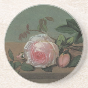 Posavasos Naturaleza Muerta Flores en una Cornisa por Otto O