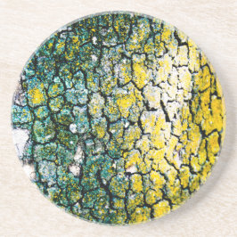 Posavasos Naturaleza verde amarilla