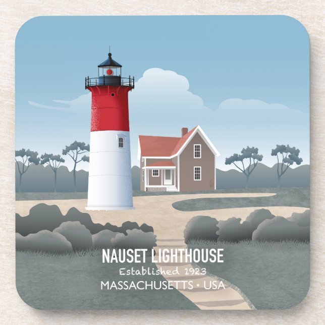 Posavasos Nauset Lighthouse (Frente)