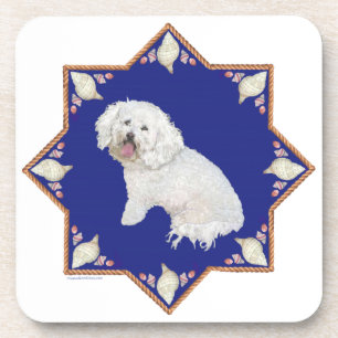 Posavasos Nautical Bichon Frise